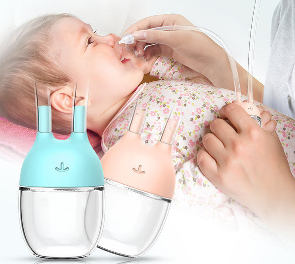 Aspirateur nasal pratique et sans danger pour bébé Aspirateur nasal pour mucus qui coule Inhaler Bébé Enfants Soins sains