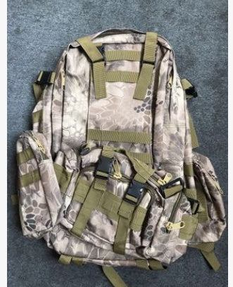 Taktischer Wanderrucksack mit Camouflage-Muster für den Außenbereich