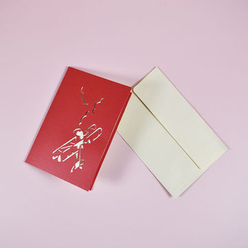 Cartes de vœux créatives tridimensionnelles faites à la main pour enfants, motif avion