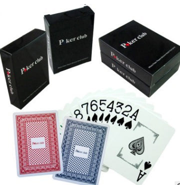 Cartes en plastique PokerClub