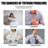 Autocollant de soins de santé pour la thyroïde et la lymphe