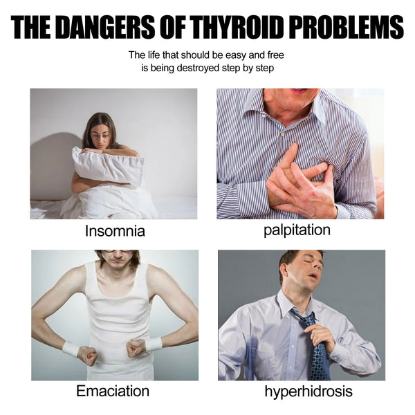 Autocollant de soins de santé pour la thyroïde et la lymphe