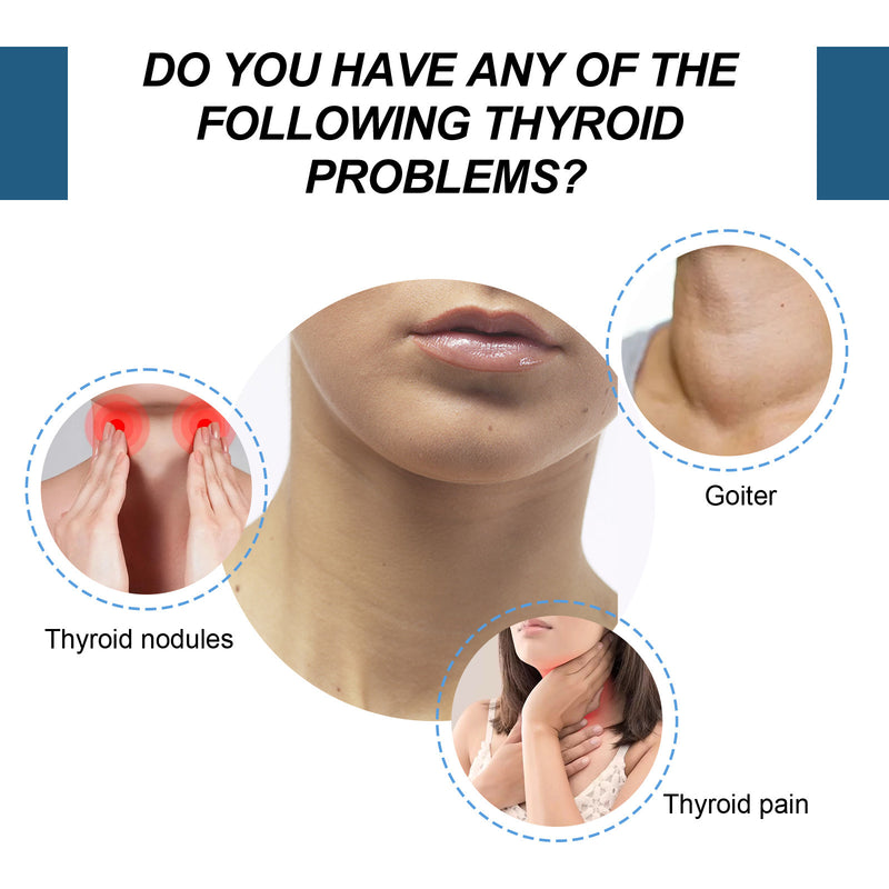 Autocollant de soins de santé pour la thyroïde et la lymphe
