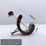 Conteneur de fleurs en forme de C pour voiture Accessoires pour voiture