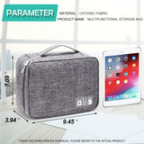 Elektronik-Organizer, Reise-Kabel-Organizer-Tasche, wasserdicht, tragbare digitale Aufbewahrungstasche, Etui für elektronisches Zubehör, Kabel-Ladegerät-Organizer-Etui