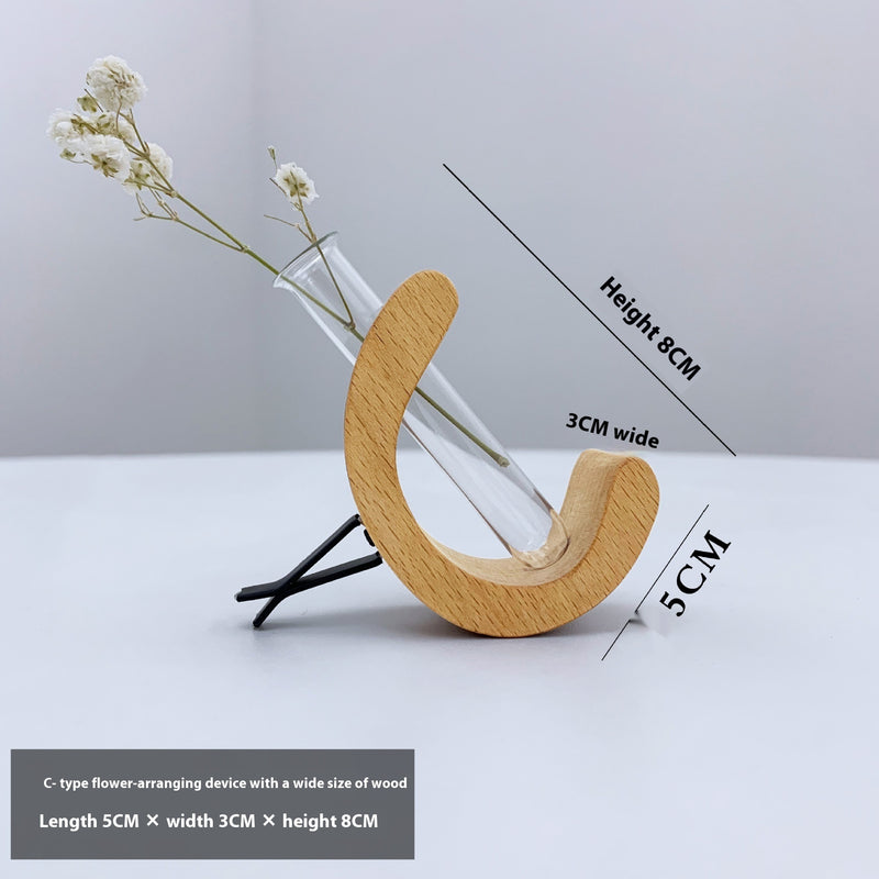Conteneur de fleurs en forme de C pour voiture Accessoires pour voiture