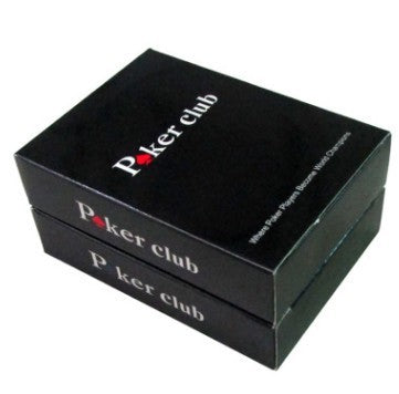 Cartes en plastique PokerClub