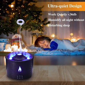 Volcano Fire Flame Air Humidifier