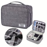 Elektronik-Organizer, Reise-Kabel-Organizer-Tasche, wasserdicht, tragbare digitale Aufbewahrungstasche, Etui für elektronisches Zubehör, Kabel-Ladegerät-Organizer-Etui