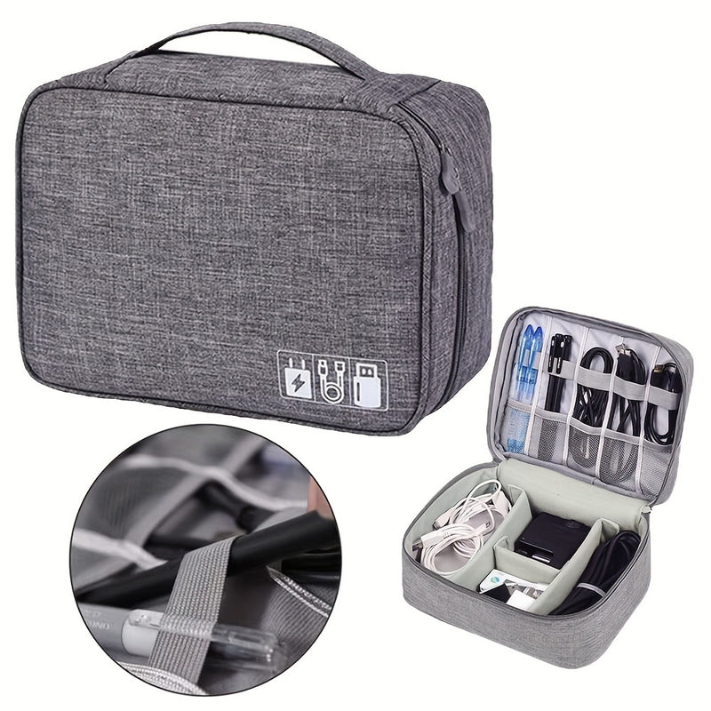 Elektronik-Organizer, Reise-Kabel-Organizer-Tasche, wasserdicht, tragbare digitale Aufbewahrungstasche, Etui für elektronisches Zubehör, Kabel-Ladegerät-Organizer-Etui