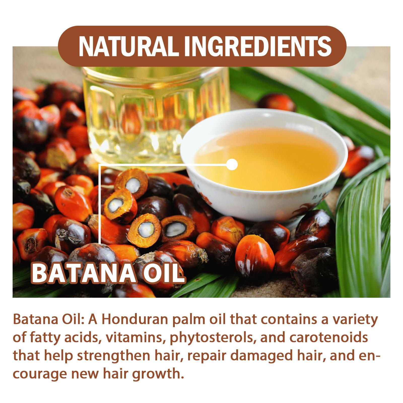 Batana Oil From Honduras - Get Fuller, Thicker, Healthier Hair - Great Gifts For Women  Men Conditioner Haircare Silky - Hair Nutrition