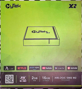 MyTek X2 - 4K UHD - Premium STB Media Streamer with OnAIr G3