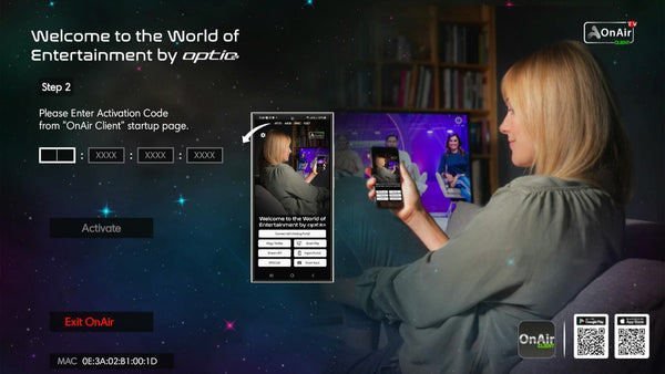 OnAir Client (for 1 Mobile + 2 TV Devices)