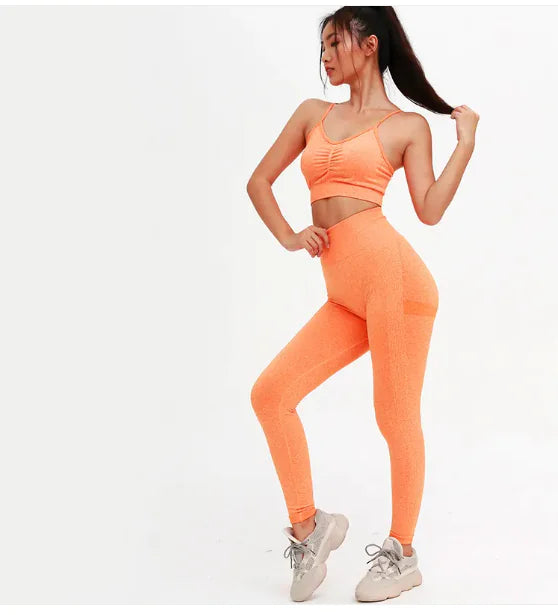 Peach Fit Yoga Pants